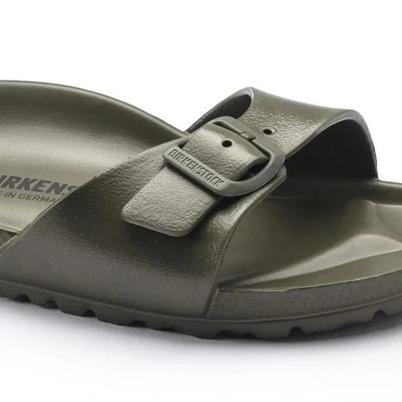 Birkenstock Madrid Essentials Eva Sandals in Khaki Sz 36 Sz 5-5-5 - Picture 7 of 16